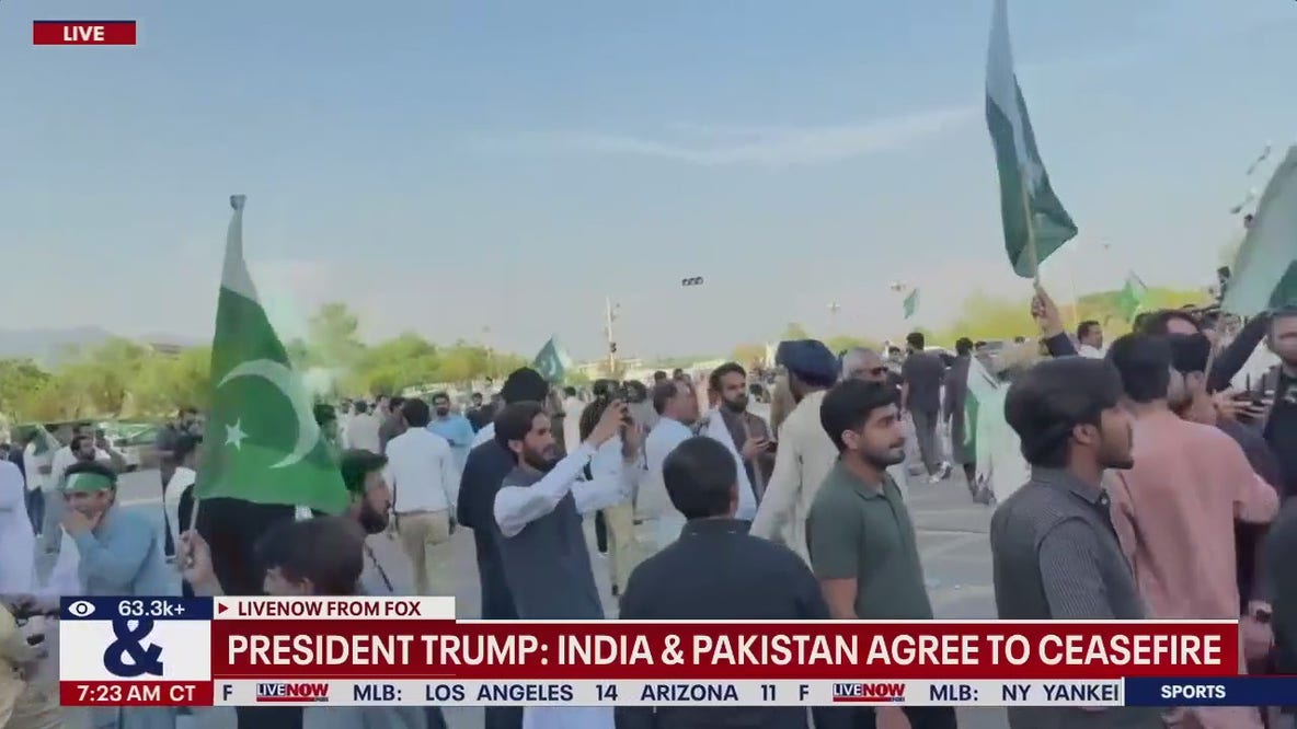President Trump: India & Pakistan agree to ceasefire